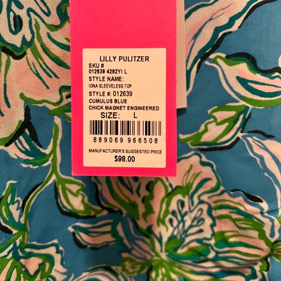 Lilly Pulitzer Iona Sleeveless Top - Picture 6 of 7